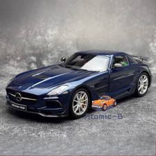 MINICHIAMPS 1:18 Mercedes Benz SLS AMG Static Simulation Alloy Car Model Gift