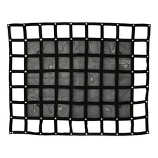 Heavy Duty 57" x 72" Truck Bed Cargo Net with Adjustable Cam Buckles S-Hook...