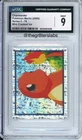 Charmander (Mini Cracked Ice) 2000 Pokemon Merlin Series 2 #78 CGC9