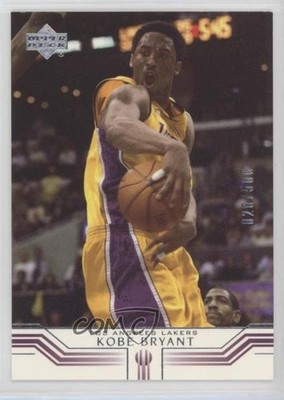 2002-03 Upper Deck Spokesmen Promos 26/500 Kobe Bryant #KB2 HOF o4e