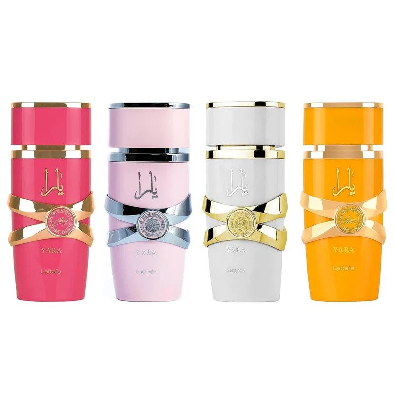 Lattafa Perfumes Asad and Yara Cologne Spray for women,100ml