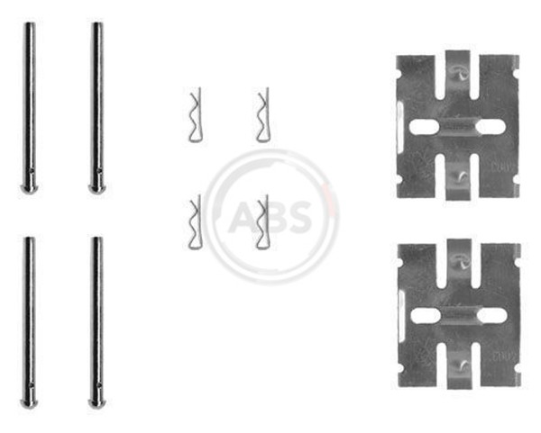 ZubehöRsatz Scheibenbremsbelag A.B.S. 0932Q FüR 240 260 140 Volvo P242 P244 P245-image