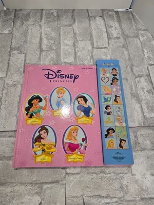 Disney Princess Play-A-Sound Interactive Book Y2K 2000s Hardcover Works VIDEO