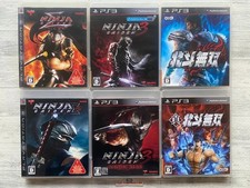 SONY PS3 Ninja Gaiden Σ Sigma 1 2 3 & Razor's Edge & Hokuto Musou set from...