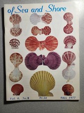Sea Shells Conchology Malacology Journal "of Sea and Shore"  Fall 1977 Tom Rice!