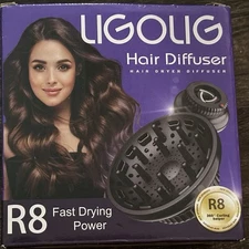 Hair Dryer Universal Diffuser Attachment for 1.4-inch to 2.4- inch Curly Wavy