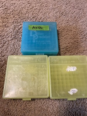45/41/44mag 100 rnd ammo boxes J&J and Dillion 3 boxes