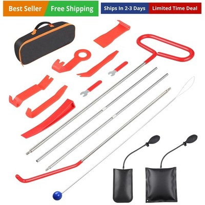 15PCS Stainless Steel Repair Tools,Car Tool Kits for Vehicles with Carrying Bag