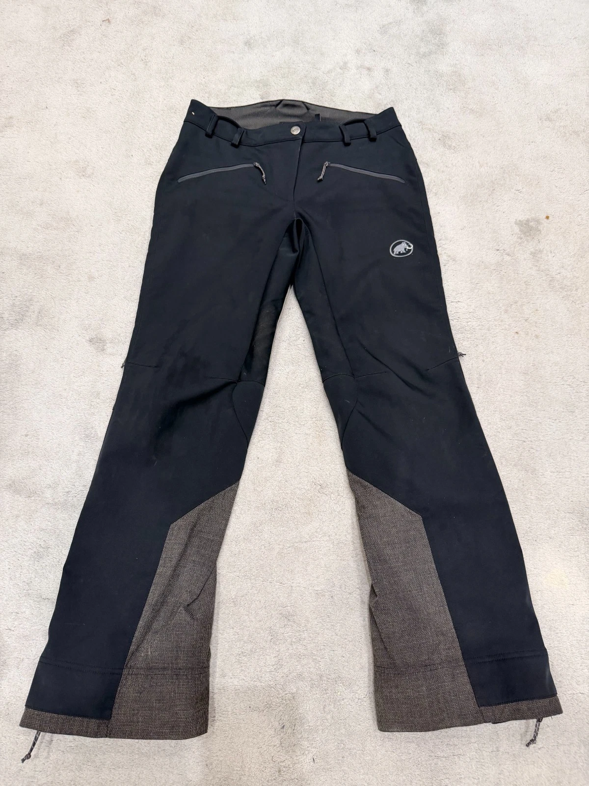 Mammut Castor Women’s Softshell Pants Trousers Fleece Ski Touring Size S UK 10