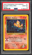 2000 POKEMON GYM HEROES HOLO #1 BLAINE'S MOLTRES PSA GEM MINT 10 on eBay