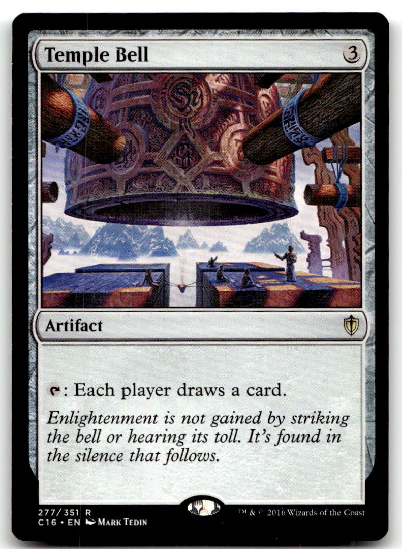 Temple Bell #277 (LP) Commander 2016 C16 Magic MTG