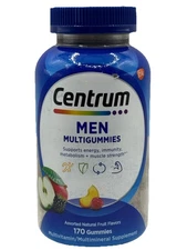 Centrum MultiGummies Gummy Multivitamin for Men, 170 Count Exp. 07/2026