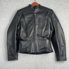 VTG Hein Gericke Leather Motorcycle Jacket Si...