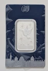 HOLY LAND MINT DOVE OF PEACE 1/2 OUNCE SILVER BAR IN ASSAY CARD SKU IL000014