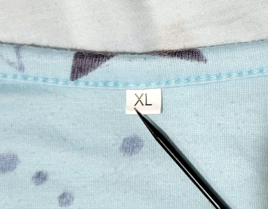 Zando Womens Nightgown Knee Length Short Sleeve U-Neck Soft Max Stretch  Size XL