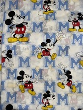 Mickey Mouse Walt Disney Peter Pan Fabrics Cotton Fabric By the Yard