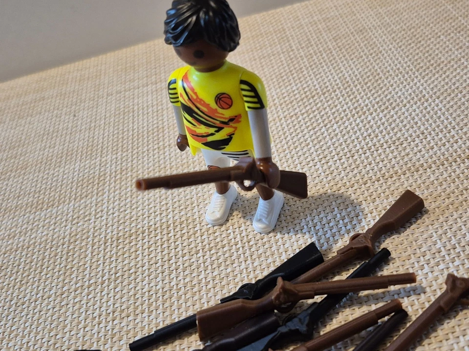 Armes (fusil, revolver etc...) Divers pour playmobil lot de 3 - Photo 2/2