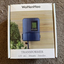 WoHenHao 12V 120W Low Voltage Landscape Lighting Transformer