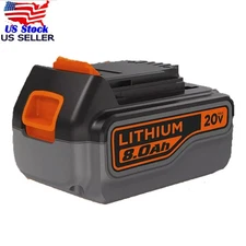 20V 8.0Ah For Black and Decker 20 Volt Lithium Battery LBXR20 LB2X4020 LBX20