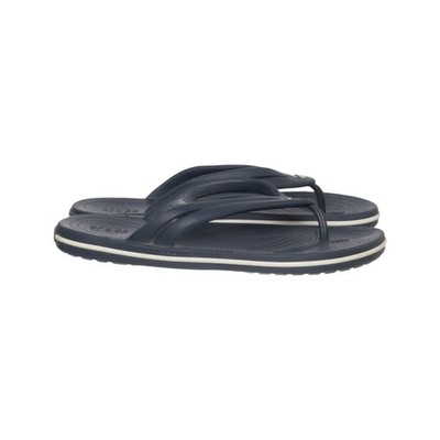 Crocs, Flip Flops, Größe: 37/38, Polyurethan, Blau, Damen #ZoO