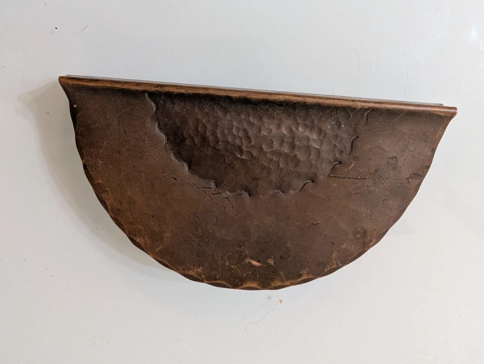 Antiguo soporte para libros COBRE (COBRE UTAH) 6,7 onzas 6"X3"X1" Foto 2 de 4