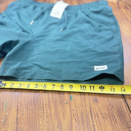 NWT Bather Swim Trunks Men's Green XXL Lined Pockets Quick Dry 5” Inseam Shorts - Picture 5 of 8