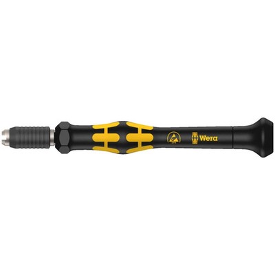WERA 05300004001 1013 Kraftform Micro ESD Bitholding screwdriver, 97 mm