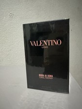 Valentino Uomo Born In Roma EDT 3.4oz 100ml Black Bottle Authentic