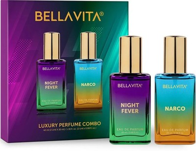 Bellavita Narco Perfume & Night Fever Perfume Combo 2 X 20 ML
