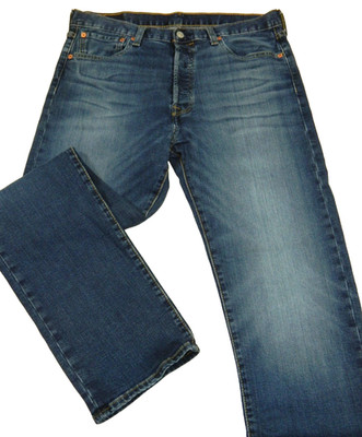 Men's Levi's 501 Jeans Original Button Fly Tag 33x34 measured size 32x33