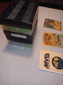 Arcade Neo Geo MVS Cartridges LAST RESORT NINJA COMBAT PANIC BOMBER and MORE!!