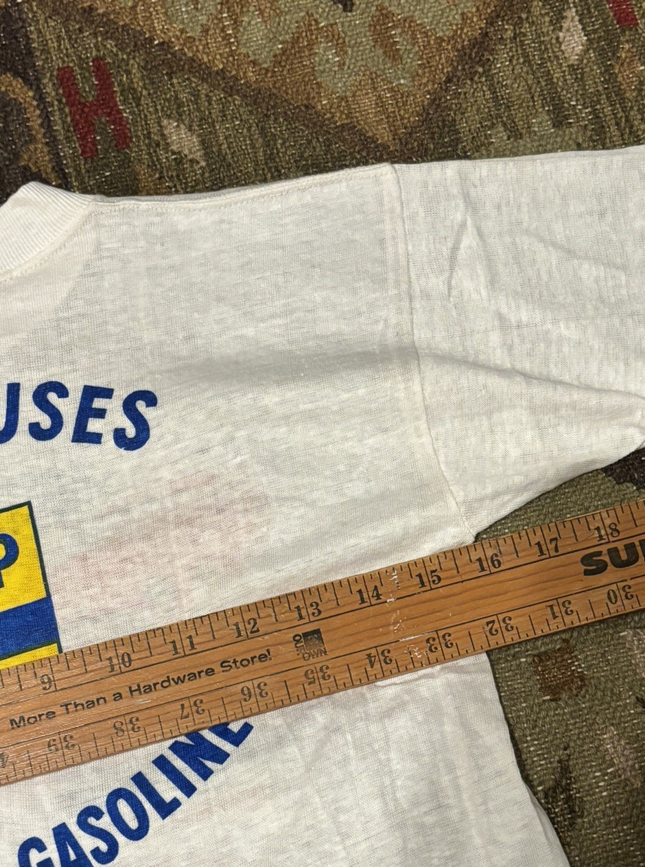 Vintage DS 1950s 60s Deep Rock Gasoline Kids T Shirt 1957 Cars Thunderbird image 8