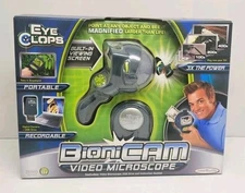 2008 Jakks Pacific Eye Clops BioniCam Video Microscope New
