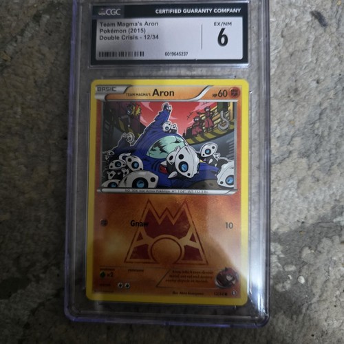 Team Magma's Aron graded CGC 6 for sale on eBay
