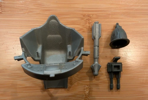 GI Joe Cobra Pogo Ballistic Battle Ball 1987 Hasbro 3.75 ARAH Parts Only Broken