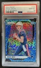 2024 Panini Prizm Drake Maye RC Blue Sparkle Rookie #/96 Patriots PSA 10