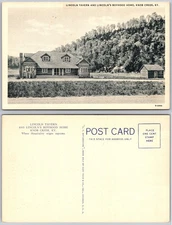 Lincoln Tavern Boyhood Home Knob Creek KY Postcard