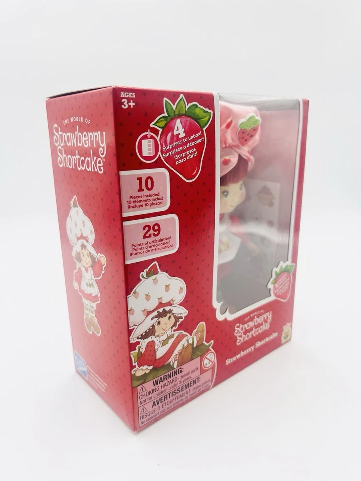 Muñeca de moda retro Strawberry Shortcake 5,5" diseño 1979 nueva en caja Foto 4 de 4