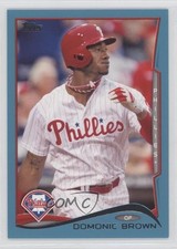 2014 Topps Wal-Mart Blue Domonic Brown #296 0b0
