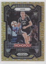 2024 Panini Prizm Monopoly WNBA Millionaire Gold Mojo /500 Kate Martin #40 01hp