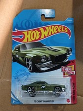 Hot Wheels Walgreens Exclusive 70 Chevy Camaro RS Green Then & Now