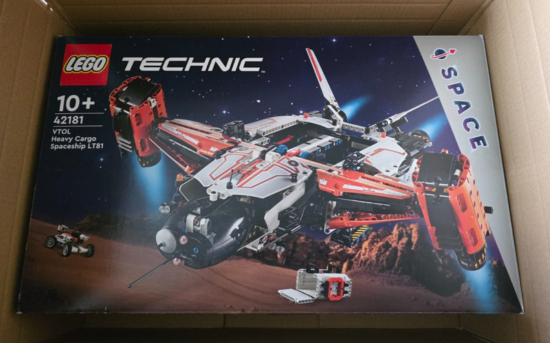 LEGO TECHNIC: Vtol Heavy Cargo Spaceship Lt81 (42181)