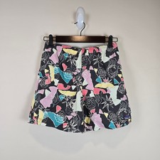 Patagonia Kids Size XL/14 Baggies Shorts 5" Inseam Lined Anacapa Forge Grey