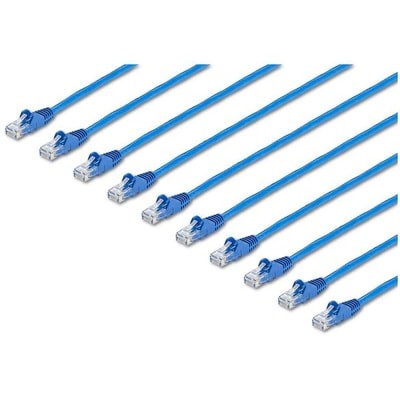 1PC STARTECH.COM N6PATCH5BL10PK 5 ft. CAT6 Cable - 10 Pack - Blue CAT6 Patch Co