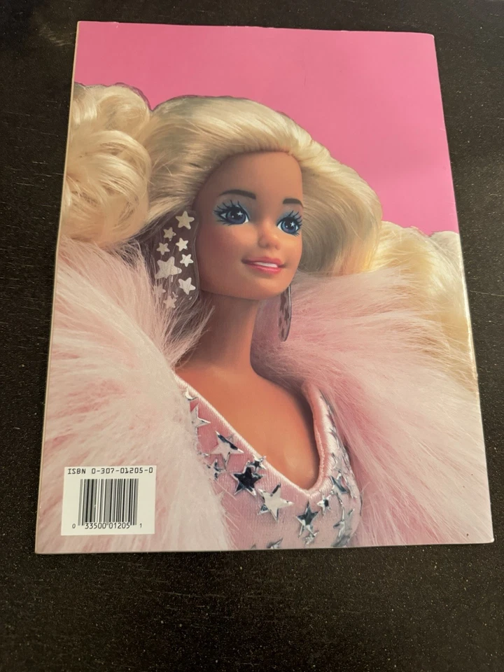 Golden Barbie Coloring Book  1991 Unused VTG - Image 2 of 4
