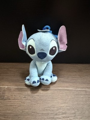 Disney Stitch Plüsch Schlüsselanhänger Stofftier Taschenclip Lilo & Stitch 2024 blau