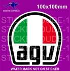 AGV HELMET STICKER MOTO GP FOR MOTOR BIKE TOOLBOX WELDER BEER FRIDGE ETC