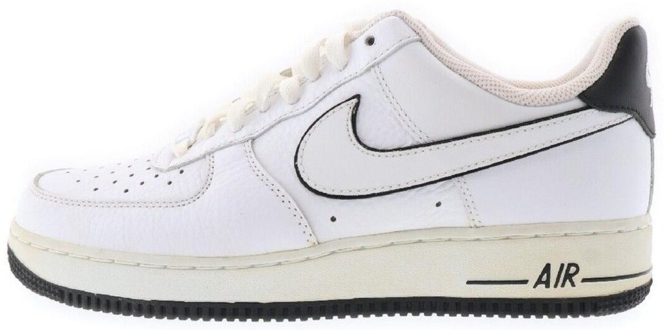 Nike Air Force 1 White Black - 488298-104 for Sale | Authenticity