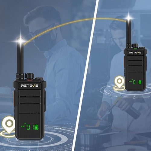 2Pack Retevis RB26H GMRS Handheld NOAA 5W Two Way Radio Walkie Talkies - Zdjęcie 16 z 20