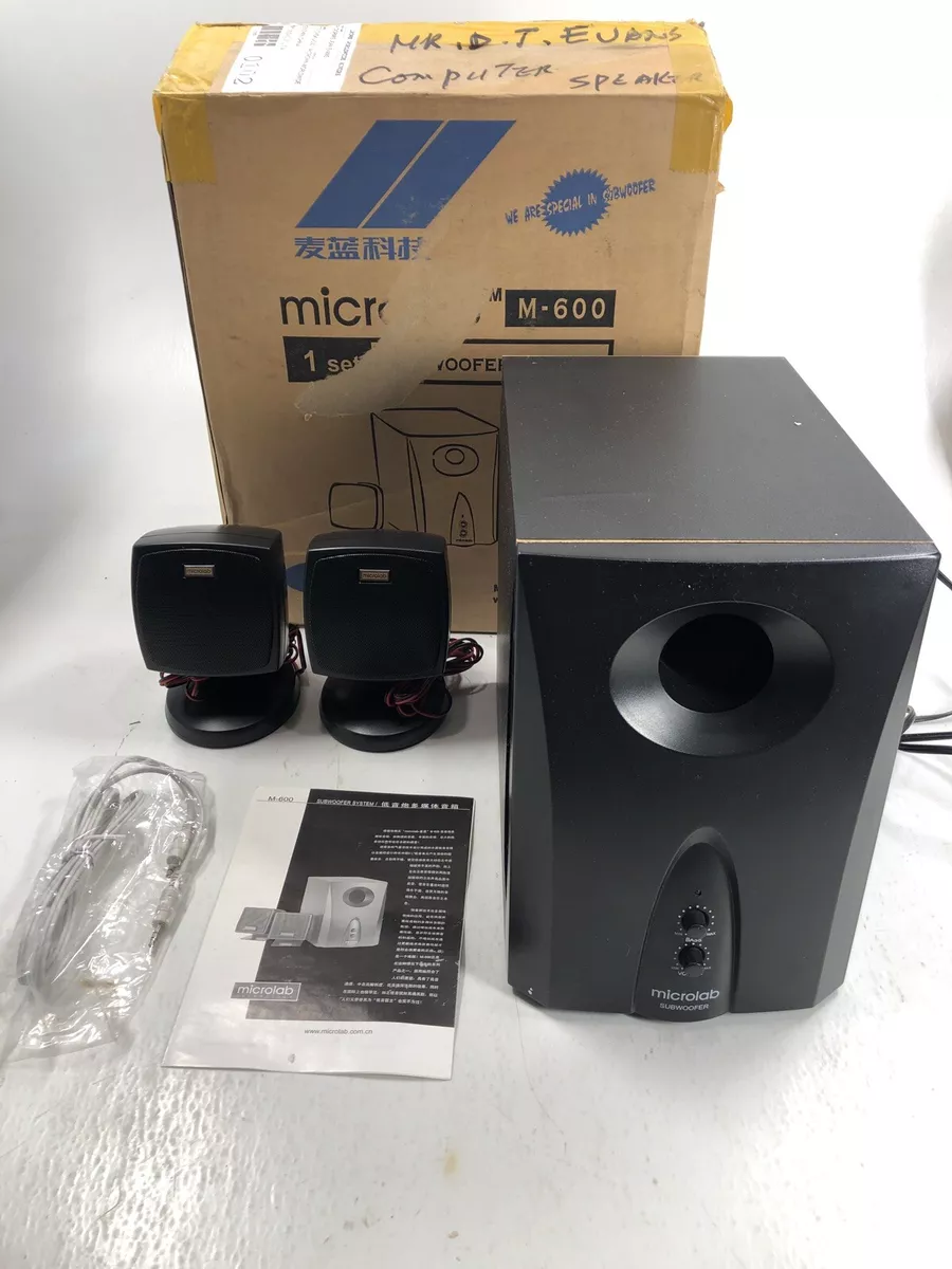 Microlab hotsell 4.1 subwoofer